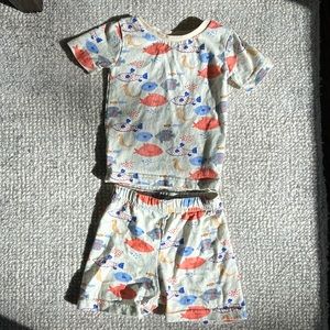 Maison Me 2T 2Y baby two piece outfit t-shirt shorts boy 24m